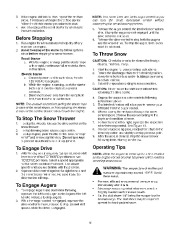 Craftsman 247.88790 Craftsman 28-Inch Snow Thrower Owners Manual page 12