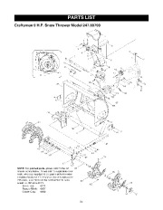 Craftsman 247.88790 Craftsman 28-Inch Snow Thrower Owners Manual page 25