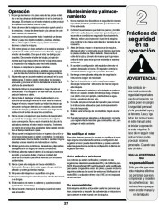 MTD Troy-Bilt Yard 060 Vacuum Chipper Shredder Hose Lawn Mower Owners Manual page 27