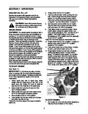 MTD Yard Man 31AE553F401 31AE573H401 Snow Blower Owners Manual page 9