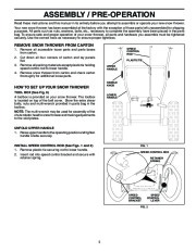 Poulan Owners Manual, 2002 page 5