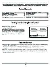 MTD Columbia 769-03265 Snow Blower Owners Manual page 2