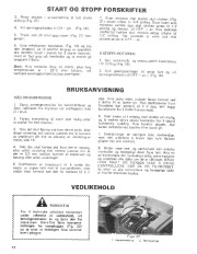 Toro 38015 421 Snowthrower Eiere Manual, 1982, 1983 page 12