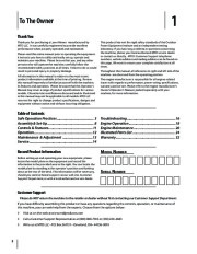 MTD 26M Series 21 Inch Self Propelled Lawn Mower Owners Manual page 2