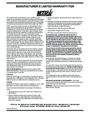 MTD 26M Series 21 Inch Self Propelled Lawn Mower Owners Manual page 32