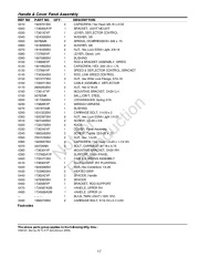 Murray Walk Behind 1695720 Snow Blower Parts Manual page 17