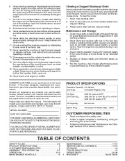 Poulan Pro Owners Manual, 2008 page 3