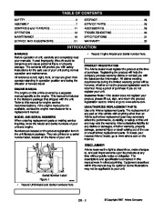 Ariens Sno Thro 921001 2 3 4 ST824E ST1027LE ST1130DLE ST924DLE Snow Blower Owners Manual page 2