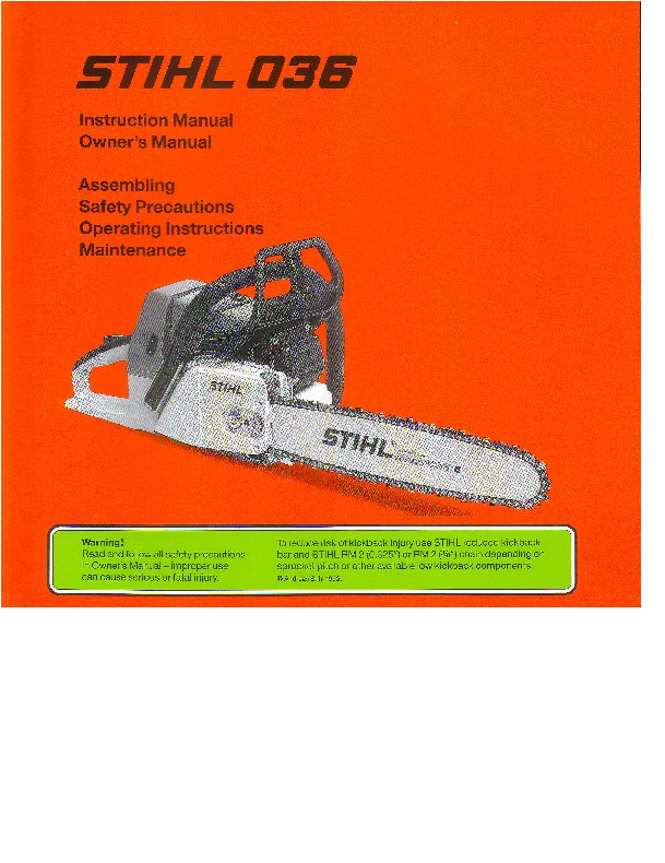 download stihl chainsaw