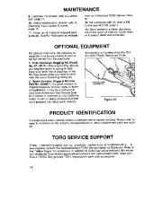 Toro Owners Manual, 1992 page 14