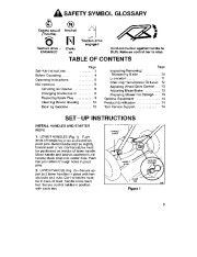 Toro Owners Manual, 1992 page 3