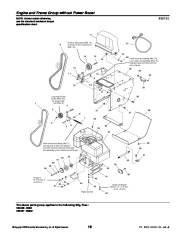 Simplicity 9.5 10 11 12 13 HP 1694589 97 90 98 91 99 92 00 01 Snow Blower Parts Manual page 16