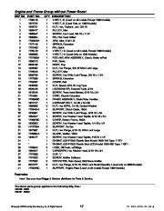 Simplicity 9.5 10 11 12 13 HP 1694589 97 90 98 91 99 92 00 01 Snow Blower Parts Manual page 17