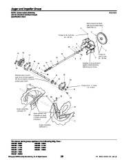 Simplicity 9.5 10 11 12 13 HP 1694589 97 90 98 91 99 92 00 01 Snow Blower Parts Manual page 20