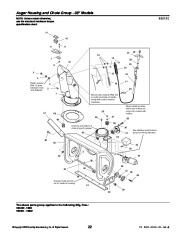 Simplicity 9.5 10 11 12 13 HP 1694589 97 90 98 91 99 92 00 01 Snow Blower Parts Manual page 22