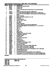 Simplicity 9.5 10 11 12 13 HP 1694589 97 90 98 91 99 92 00 01 Snow Blower Parts Manual page 27