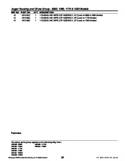 Simplicity 9.5 10 11 12 13 HP 1694589 97 90 98 91 99 92 00 01 Snow Blower Parts Manual page 29