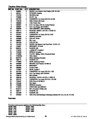 Simplicity 9.5 10 11 12 13 HP 1694589 97 90 98 91 99 92 00 01 Snow Blower Parts Manual page 31