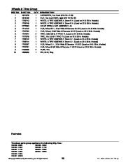 Simplicity 9.5 10 11 12 13 HP 1694589 97 90 98 91 99 92 00 01 Snow Blower Parts Manual page 35