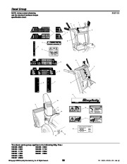 Simplicity 9.5 10 11 12 13 HP 1694589 97 90 98 91 99 92 00 01 Snow Blower Parts Manual page 36