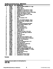 Simplicity 9.5 10 11 12 13 HP 1694589 97 90 98 91 99 92 00 01 Snow Blower Parts Manual page 9