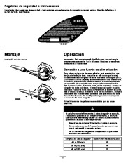 Toro 51586 Power Sweep Blower Manual del Propietario, 2005, 2006, 2007, 2008 page 2