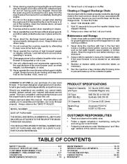 Poulan Pro Owners Manual, 2010 page 3