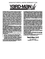 MTD Yard Man YM90BC 2 Cycle Trimmer Lawn Mower Owners Manual page 18