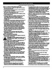 MTD Yard Man YM90BC 2 Cycle Trimmer Lawn Mower Owners Manual page 2