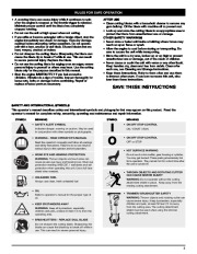 MTD Yard Man YM90BC 2 Cycle Trimmer Lawn Mower Owners Manual page 3
