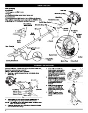 MTD Yard Man YM90BC 2 Cycle Trimmer Lawn Mower Owners Manual page 4