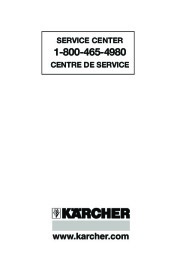 Kärcher Owners Manual page 16