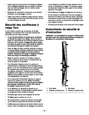 Toro 37770 Power Max 724 OE Snowthrower Instructions de Préparation, 2013 page 5