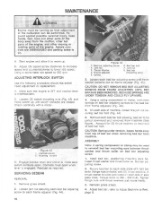 Toro Owners Manual, 1992 page 18