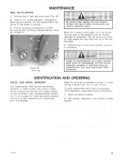 Toro Owners Manual, 1992 page 19