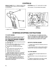 Toro 38580 Toro 828 1132 Power Shift Snowthrower Owners Manual, 1992 page 12