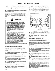 Toro 38580 Toro 828 1132 Power Shift Snowthrower Owners Manual, 1992 page 14