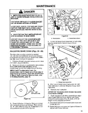 Toro 38580 Toro 828 1132 Power Shift Snowthrower Owners Manual, 1992 page 19