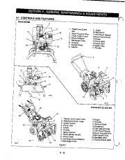 Ariens Sno Thro 932 932100 932308 932500 932501 Series Snow Blower Parts Manual page 8