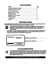 MTD Cub Cadet 421R Snow Blower Owners Manual page 2