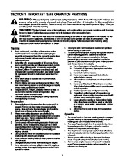 MTD Cub Cadet 421R Snow Blower Owners Manual page 3