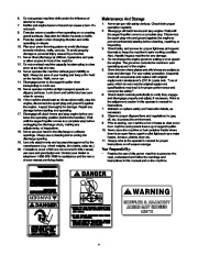 MTD Cub Cadet 421R Snow Blower Owners Manual page 4