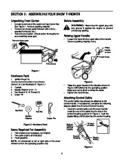 MTD Cub Cadet 421R Snow Blower Owners Manual page 5