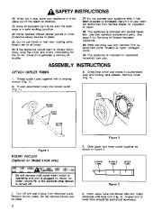 Toro 51535 450 TX Air Rake Owners Manual, 1991 page 2