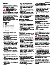 Murray 629108X84A Snow Blower Owners Manual page 13