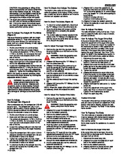 Murray 629108X84A Snow Blower Owners Manual page 17