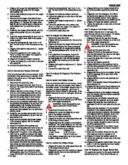 Murray 629108X84A Snow Blower Owners Manual page 18