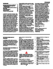 Murray 629108X84A Snow Blower Owners Manual page 20