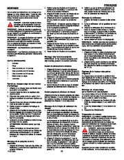 Murray 629108X84A Snow Blower Owners Manual page 23