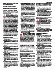 Murray 629108X84A Snow Blower Owners Manual page 25